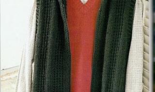 男毛衣花样的编织方法 男士毛衣编织花样