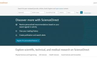 pubmed和sciencedirect的异同 sciencedirect