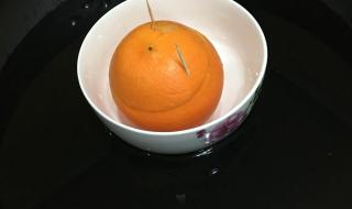 橙子蒸蒸治咳嗽的做法