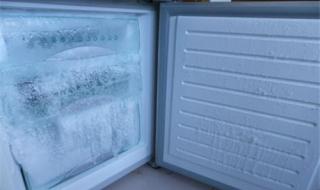 冷藏室结冰是怎么回事